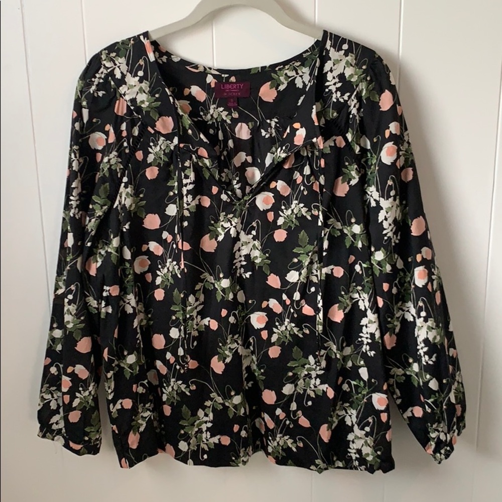 Liberty Art Fabrics for J.Crew Top